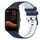 Per Xiaomi Haylou GST LS09B Cinturino per orologio in silicone bicolore a scacchi da 22 mm (blu scuro + bianco) Per Xiaomi Haylou GST LS09B Cinturino per orologio in silicone bicolore a scacchi da 22 mm (blu scuro + bianco)