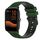 Per Xiaomi Haylou GST LS09B Cinturino in silicone bicolore a scacchi da 22 mm (verde amy + nero) Per Xiaomi Haylou GST LS09B Cinturino in silicone bicolore a scacchi da 22 mm (verde amy + nero)