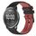 Per Xiaomi Haylou RT LS05S Cinturino in silicone bicolore a scacchi da 22 mm (nero + rosso) Per Xiaomi Haylou RT LS05S Cinturino in silicone bicolore a scacchi da 22 mm (nero + rosso)