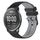 Per Xiaomi Haylou RT LS05S Cinturino per orologio in silicone bicolore a scacchi da 22 mm (nero + grigio) Per Xiaomi Haylou RT LS05S Cinturino per orologio in silicone bicolore a scacchi da 22 mm (nero + grigio)