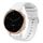 Per Garmin Vivoactive 4S 18mm Cinturino in silicone morbido a tinta unita (bianco) Per Garmin Vivoactive 4S 18mm Cinturino in silicone morbido a tinta unita (bianco)