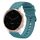 Per Garmin Vivoactive 4S 18mm Cinturino in silicone morbido a tinta unita (verde pino) Per Garmin Vivoactive 4S 18mm Cinturino in silicone morbido a tinta unita (verde pino)