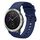 Per Garmin Vivoactive 3 cinturino in silicone morbido da 20 mm (blu navy)