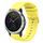 Per Garmin Vivoactive 3 cinturino in silicone morbido da 20 mm (giallo)