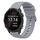 Per Garmin Forerunner 245 20mm Cinturino in silicone morbido a tinta unita (grigio) Per Garmin Forerunner 245 20mm Cinturino in silicone morbido a tinta unita (grigio)