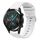 Per Huawei Watch GT2 42mm 20mm Cinturino in silicone morbido a tinta unita (bianco) Per Huawei Watch GT2 42mm 20mm Cinturino in silicone morbido a tinta unita (bianco)
