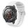 Per Huawei Watch 2 Cinturino per orologio in silicone morbido tinta unita da 20 mm (bianco) Per Huawei Watch 2 Cinturino per orologio in silicone morbido tinta unita da 20 mm (bianco)