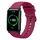 Cinturino per orologio in silicone morbido a tinta unita For Honor Watch ES da 20 mm (rosso vino) Cinturino per orologio in silicone morbido a tinta unita For Honor Watch ES da 20 mm (rosso vino)