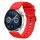 Per Huawei Watch GT3 46mm 22mm Cinturino in silicone morbido a tinta unita (rosso) Per Huawei Watch GT3 46mm 22mm Cinturino in silicone morbido a tinta unita (rosso)