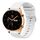 For Honor Watch GS 3 22mm Cinturino in silicone morbido a tinta unita (bianco) For Honor Watch GS 3 22mm Cinturino in silicone morbido a tinta unita (bianco)