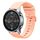 Per Xiaomi Watch Color 22mm Cinturino in silicone morbido a tinta unita (rosa) Per Xiaomi Watch Color 22mm Cinturino in silicone morbido a tinta unita (rosa)