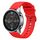 Per Xiaomi Watch Color 22mm Cinturino in silicone morbido a tinta unita (rosso) Per Xiaomi Watch Color 22mm Cinturino in silicone morbido a tinta unita (rosso)