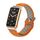 Per Xiaomi Mi Band 7 Pro Cinturino in silicone con struttura in metallo (arancione + grigio) Per Xiaomi Mi Band 7 Pro Cinturino in silicone con struttura in metallo (arancione + grigio)
