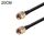 Cavo adattatore coassiale RF RP-SMA maschio a RP-SMA maschio RG174, lunghezza: 20 cm Cavo adattatore coassiale RF RP-SMA maschio a RP-SMA maschio RG174, lunghezza: 20 cm
