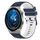 Per Huawei Watch GT3 Pro 46mm 22mm Cinturino in silicone bicolore a scacchi (blu scuro + bianco)