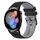Per Huawei Watch 3 Cinturino in silicone bicolore a scacchi da 22 mm (nero + grigio) Per Huawei Watch 3 Cinturino in silicone bicolore a scacchi da 22 mm (nero + grigio)