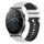 Cinturino per orologio in silicone bicolore a scacchi da 22 mm per Huawei GT2 Pro (bianco + nero)