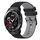 Cinturino per orologio in silicone bicolore a scacchi da 22 mm For Honor Watch GS Pro (nero + grigio) Cinturino per orologio in silicone bicolore a scacchi da 22 mm For Honor Watch GS Pro (nero + grigio)