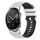 For Honor Magic Watch 2 46mm 22mm Cinturino in silicone bicolore a scacchi (bianco + nero) For Honor Magic Watch 2 46mm 22mm Cinturino in silicone bicolore a scacchi (bianco + nero)