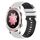 For Honor Watch Dream 22mm Cinturino in silicone bicolore a scacchi (bianco + nero) For Honor Watch Dream 22mm Cinturino in silicone bicolore a scacchi (bianco + nero)