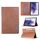 Per Samsung Galaxy Tab S7 FE/Tab S7+/Tab S8+ Custodia per tablet in pelle prismatica (marrone) Per Samsung Galaxy Tab S7 FE/Tab S7+/Tab S8+ Custodia per tablet in pelle prismatica (marrone)