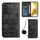 Per Samsung Galaxy S22 5G Crossbody Football Texture Magnetic PU Phone Case (Nero) Per Samsung Galaxy S22 5G Crossbody Football Texture Magnetic PU Phone Case (Nero)