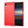 Per Sony Xperia L3 Custodia in TPU in fibra di carbonio spazzolata (rossa)