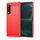 Per Sony Xperia 5 III Custodia per cellulare in TPU spazzolato con struttura in fibra di carbonio (rossa) Per Sony Xperia 5 III Custodia per cellulare in TPU spazzolato con struttura in fibra di carbonio (rossa)