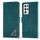 Per Samsung Galaxy S21 Ultra 5G Forwenw Custodia per telefono in pelle con fibbia dual-side (ciano scuro) Per Samsung Galaxy S21 Ultra 5G Forwenw Custodia per telefono in pelle con fibbia dual-side (ciano scuro)