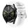 Per Huawei Watch GT3 42mm 20mm Cinturino in silicone morbido a tinta unita (bianco) Per Huawei Watch GT3 42mm 20mm Cinturino in silicone morbido a tinta unita (bianco)