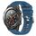 Per Huawei Watch 2 Cinturino per orologio in silicone morbido a tinta unita da 20 mm (blu) Per Huawei Watch 2 Cinturino per orologio in silicone morbido a tinta unita da 20 mm (blu)