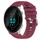 Per Garmin Forerunner 158 20mm Cinturino in silicone morbido a tinta unita (rosso vino) Per Garmin Forerunner 158 20mm Cinturino in silicone morbido a tinta unita (rosso vino)