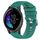 Per Garmin Venu 20mm Cinturino in silicone morbido a tinta unita (verde)