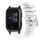 Per Garmin Venu SQ 20mm Cinturino in silicone morbido a tinta unita (bianco) Per Garmin Venu SQ 20mm Cinturino in silicone morbido a tinta unita (bianco)