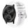 Per Garmin Garminmove Style 20mm Cinturino in silicone morbido a tinta unita (bianco) Per Garmin Garminmove Style 20mm Cinturino in silicone morbido a tinta unita (bianco)