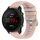 Per Xiaomi MI Watch Color 22mm Cinturino in silicone morbido a tinta unita (rosa) Per Xiaomi MI Watch Color 22mm Cinturino in silicone morbido a tinta unita (rosa)