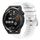 Per Huawei Watch GT Runner 22mm Cinturino in silicone morbido a tinta unita (bianco) Per Huawei Watch GT Runner 22mm Cinturino in silicone morbido a tinta unita (bianco)