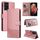Per Samsung Galaxy S21 Ultra 5G GQUTROBE Custodia per telefono in pelle magnetica con sensazione di pelle (oro rosa) Per Samsung Galaxy S21 Ultra 5G GQUTROBE Custodia per telefono in pelle magnetica con sensazione di pelle (oro rosa)