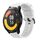 Per Xiaomi MI Watch S1 Pro 22mm Cinturino in silicone morbido a tinta unita (bianco) Per Xiaomi MI Watch S1 Pro 22mm Cinturino in silicone morbido a tinta unita (bianco)