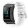 Per Huawei Band B5 18mm cinturino in silicone a tinta unita (bianco)