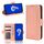 Per ASUS Zenfone 9 Skin Feel Calf Texture Card Slots Custodia per telefono in pelle (rosa) Per ASUS Zenfone 9 Skin Feel Calf Texture Card Slots Custodia per telefono in pelle (rosa)