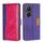 Per Asus Zenfone 9 Custodia per telefono in pelle con fibbia laterale a contrasto (viola + rosa rossa) Per Asus Zenfone 9 Custodia per telefono in pelle con fibbia laterale a contrasto (viola + rosa rossa)
