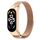 Per Xiaomi Mi Band 7 / 7NFC Cinturino in metallo in acciaio inossidabile di Milano (oro rosa) Per Xiaomi Mi Band 7 / 7NFC Cinturino in metallo in acciaio inossidabile di Milano (oro rosa)