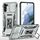 Per Samsung Galaxy S22 5G Armor PC + TPU Camera Shield Phone Case (grigio) Per Samsung Galaxy S22 5G Armor PC + TPU Camera Shield Phone Case (grigio)