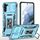 Per Samsung Galaxy S22 + 5G Armor PC + TPU Camera Shield Phone Case (azzurro) Per Samsung Galaxy S22 + 5G Armor PC + TPU Camera Shield Phone Case (azzurro)