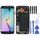Schermo LCD originale Super AMOLED per Samsung Galaxy S6 Edge SM-G925F digitalizzatore assemblaggio completo con cornice (nero) Schermo LCD originale Super AMOLED per Samsung Galaxy S6 Edge SM-G925F digitalizzatore assemblaggio completo con cornice (nero)