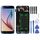 Schermo LCD originale Super AMOLED per Samsung Galaxy S6 SM-G920F digitalizzatore assemblaggio completo con cornice (blu) Schermo LCD originale Super AMOLED per Samsung Galaxy S6 SM-G920F digitalizzatore assemblaggio completo con cornice (blu)