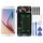 Schermo LCD originale Super AMOLED per Samsung Galaxy S6 SM-G920F digitalizzatore assemblaggio completo con cornice (bianco) Schermo LCD originale Super AMOLED per Samsung Galaxy S6 SM-G920F digitalizzatore assemblaggio completo con cornice (bianco)