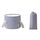 Borsa per lavabo da esterno multifunzionale pieghevole portatile da viaggio, colore: grigio (piccolo)