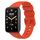 Per cinturino in pelle Xiaomi Mi Band 7 Pro Litchi Texture (arancione)
